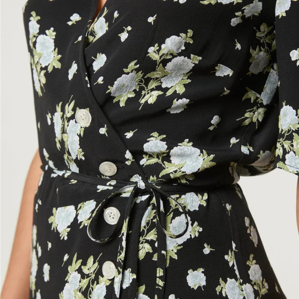 Rouje Gabin Dress Black Floral - Picture 4 of 4